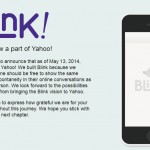 Yahoo Acquires Self-Destructing Messaging App Blink