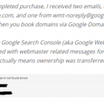 Google.com domain was bought for 1 minute