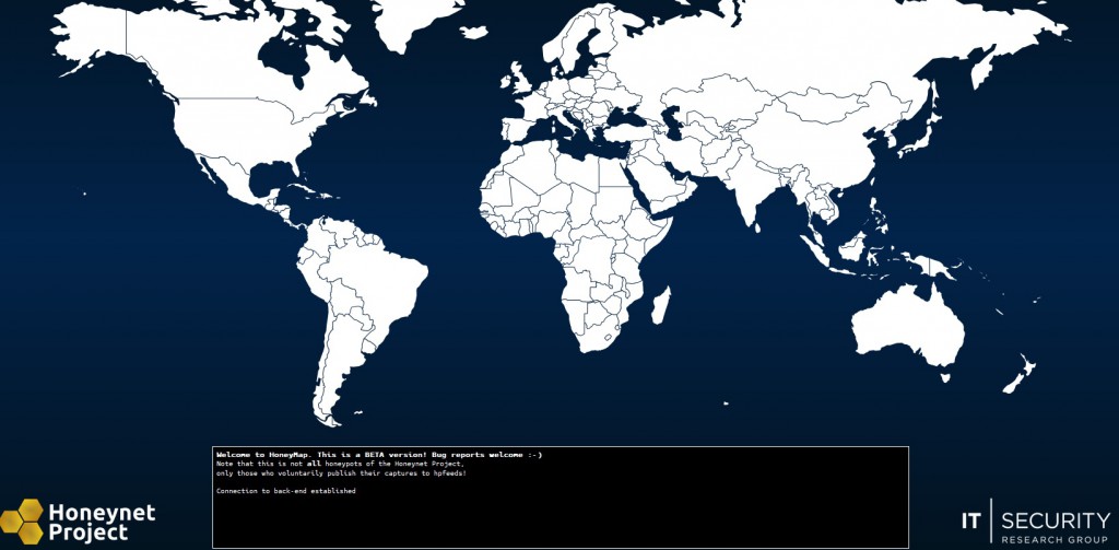 honeynet-cyber-attacks-map-project