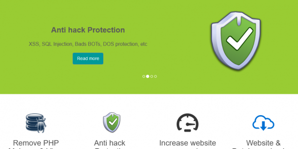 Protectumus Website Security, Antivirus, 2FA, WAF, Firewall